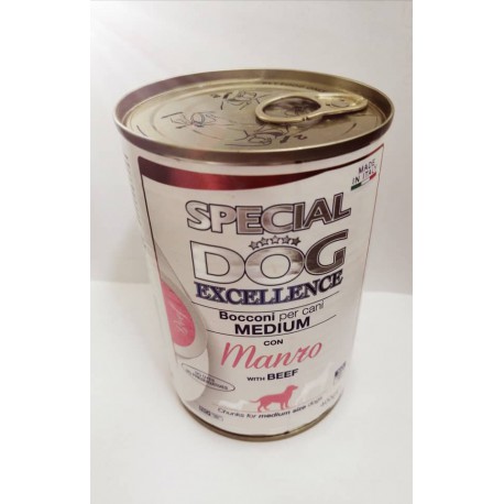 خوراک کنسرو سگ اسپشیال داگ ا با طعم بیف وزن 400 گرم