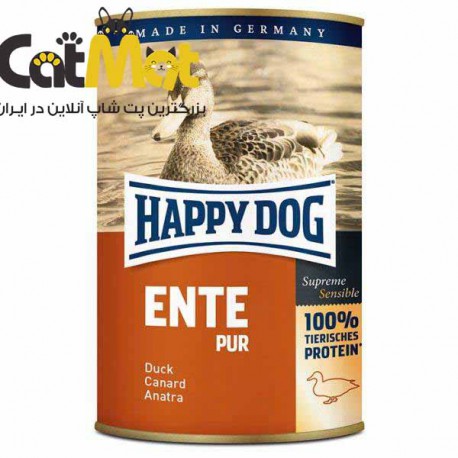 کنسرو سگ هپی داگ Happy Dog مدل Duck وزن 0.8 کیلوگرم