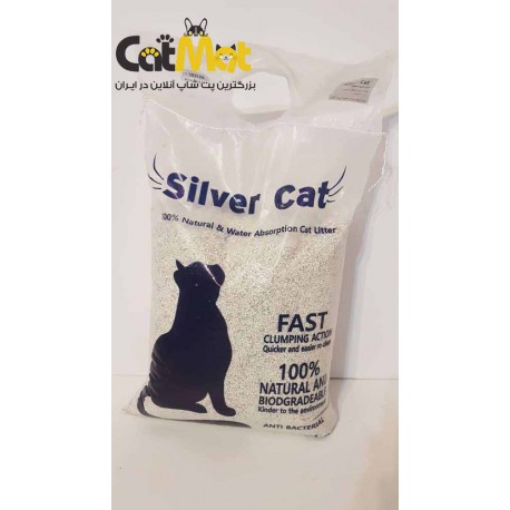 خاک بستر گربه سیلورکت Silver Cat